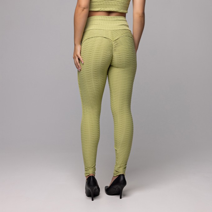 Legging Power Mode Verde Folia