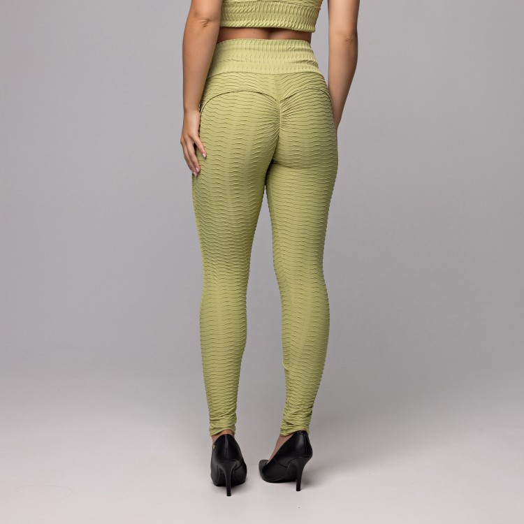 Legging Power Mode Verde Folia