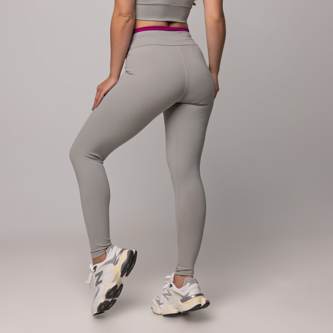 Calça Legging Compression Cinza
