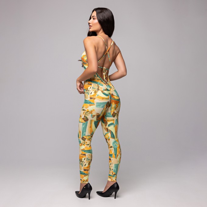 Macacão Digital Golden Art