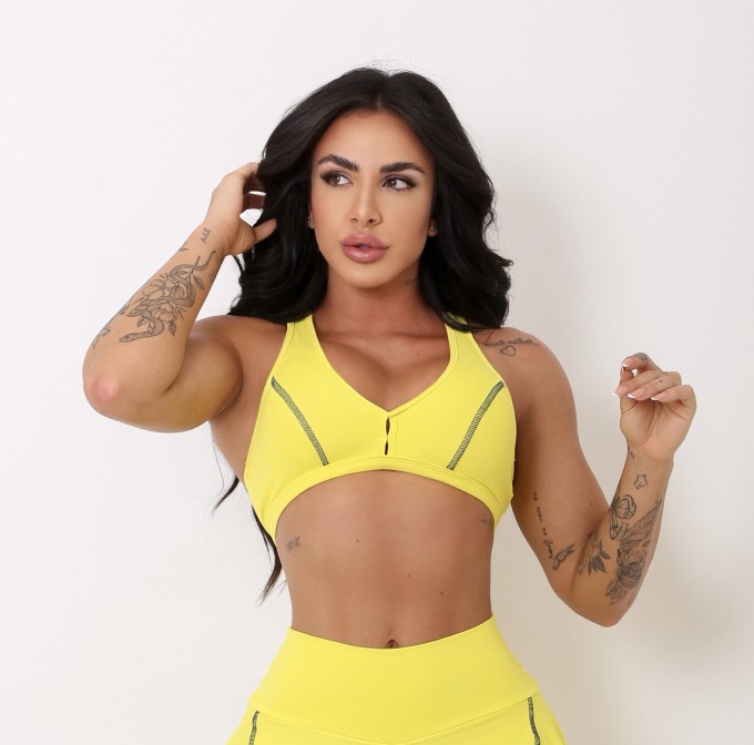 Top Confort Light Amarelo