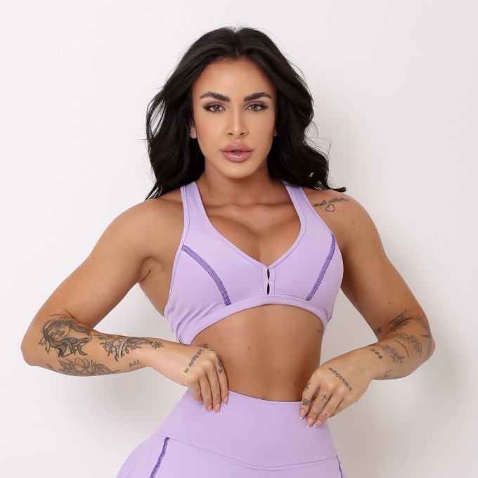 Top Confort Light Lilás