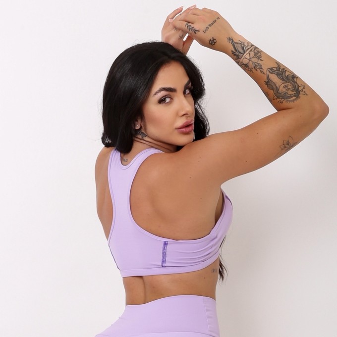 Top Confort Light Lilás