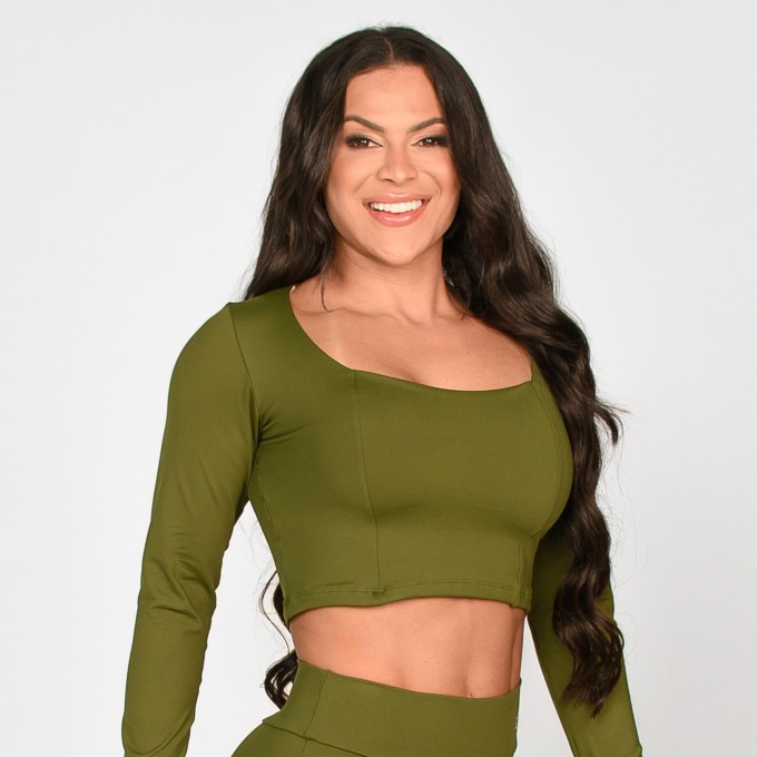 Top Essencial Verde