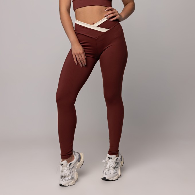 Calça Legging Compression Marrom
