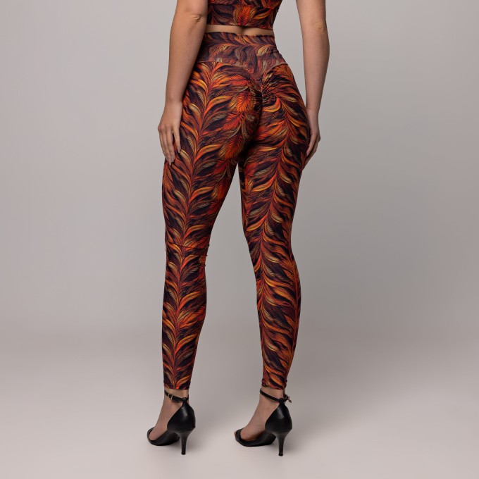 Legging Front Tie Estampado