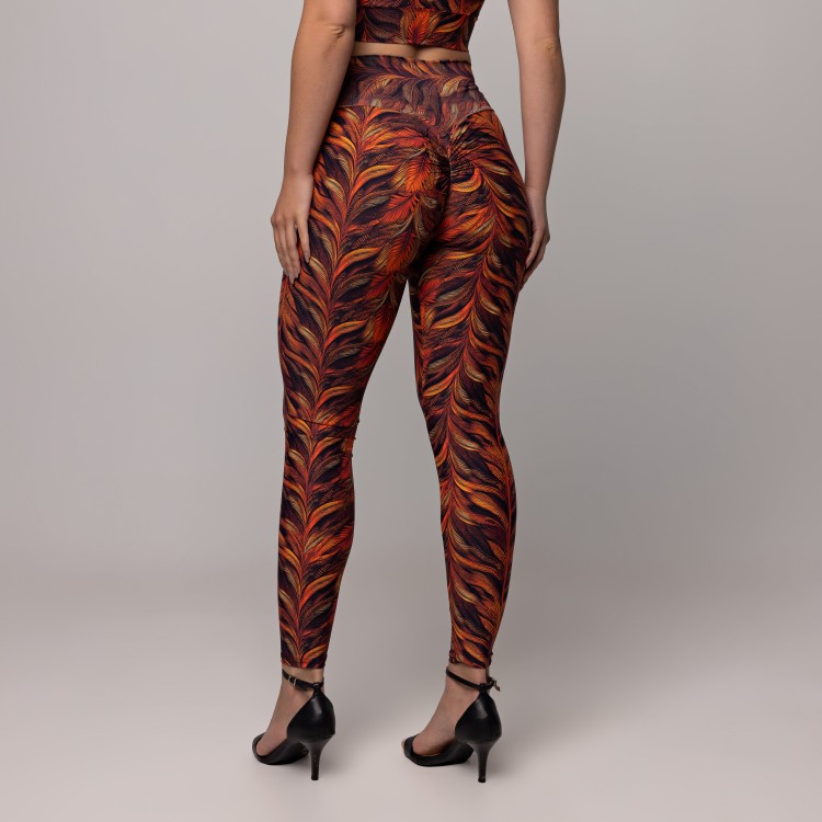 Legging Front Tie Estampado