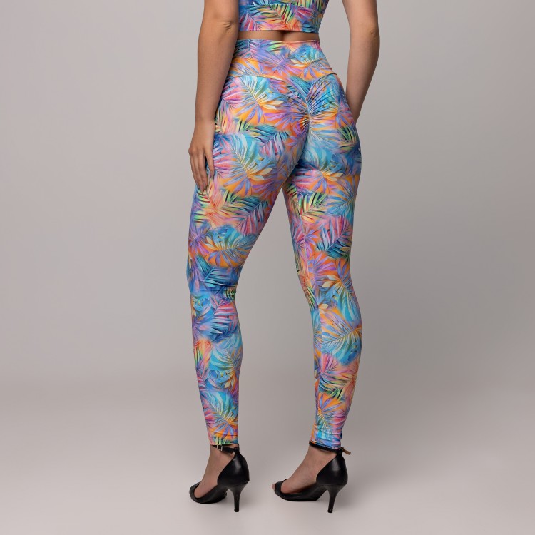 Legging Front Tie Estampado