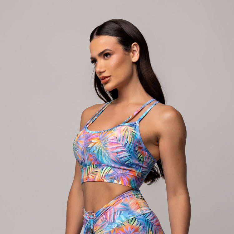 Top Doble Strap Estampado