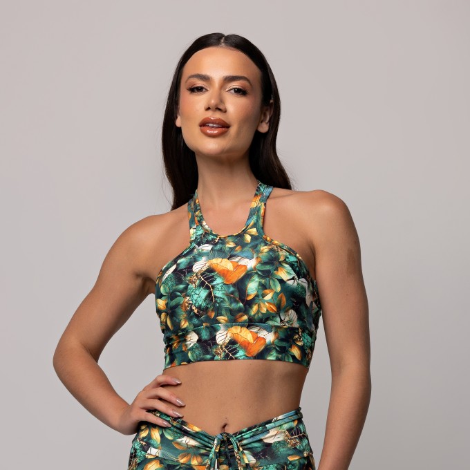 Top Uni Strap Estampado