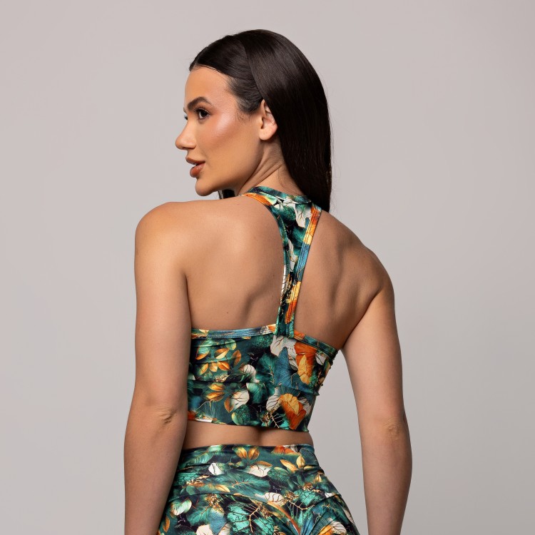 Top Uni Strap Estampado