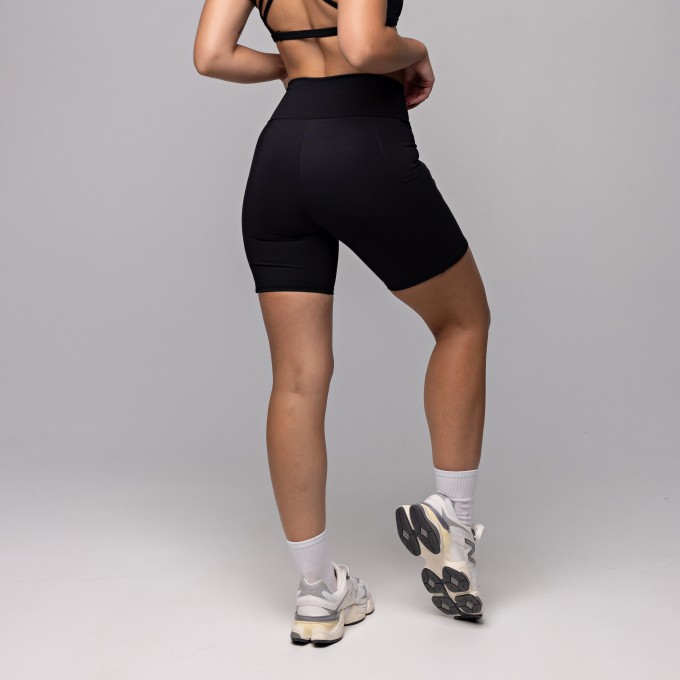 Short Compression com Bolso Preto