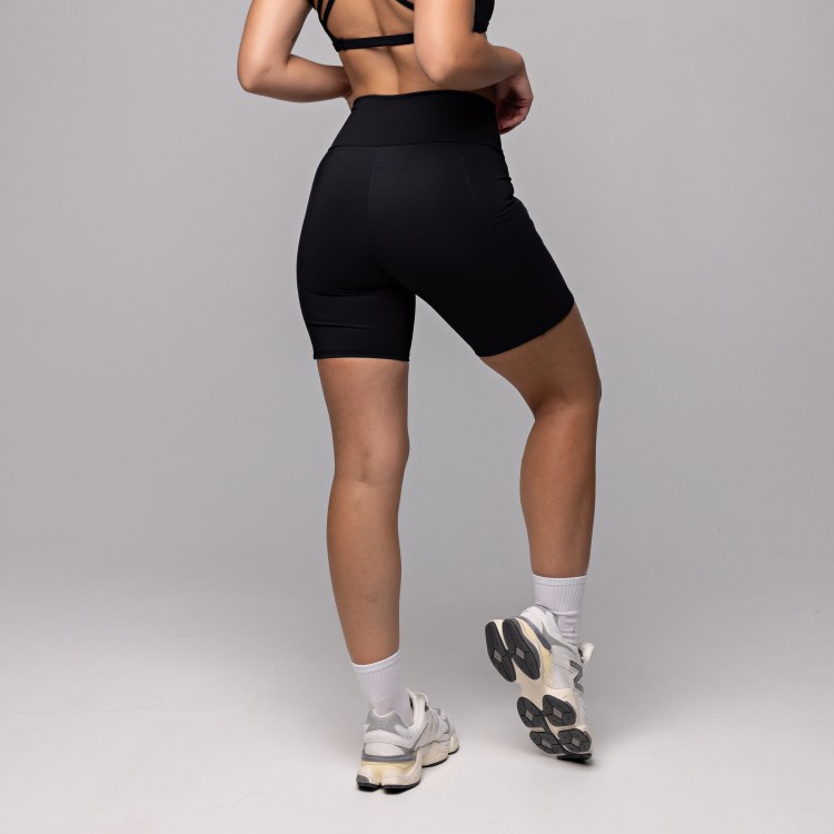 Short Compression com Bolso Preto